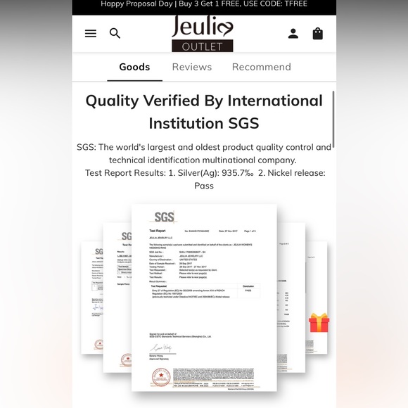 Jeulia "Dancing by the Moonlight" Mermaid Necklace - Picture 11 of 11